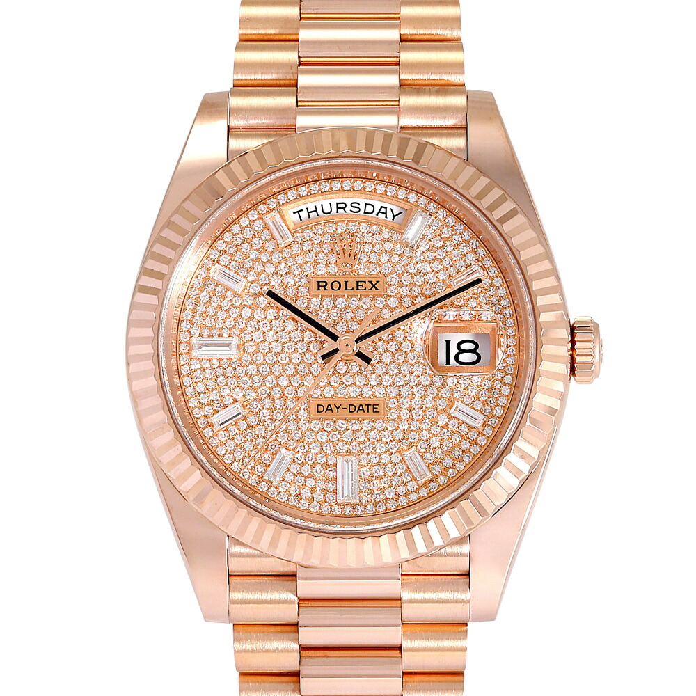 楽天市場】ロレックス ROLEX デイデイト 40 228345RBR ダイヤ/ピンク