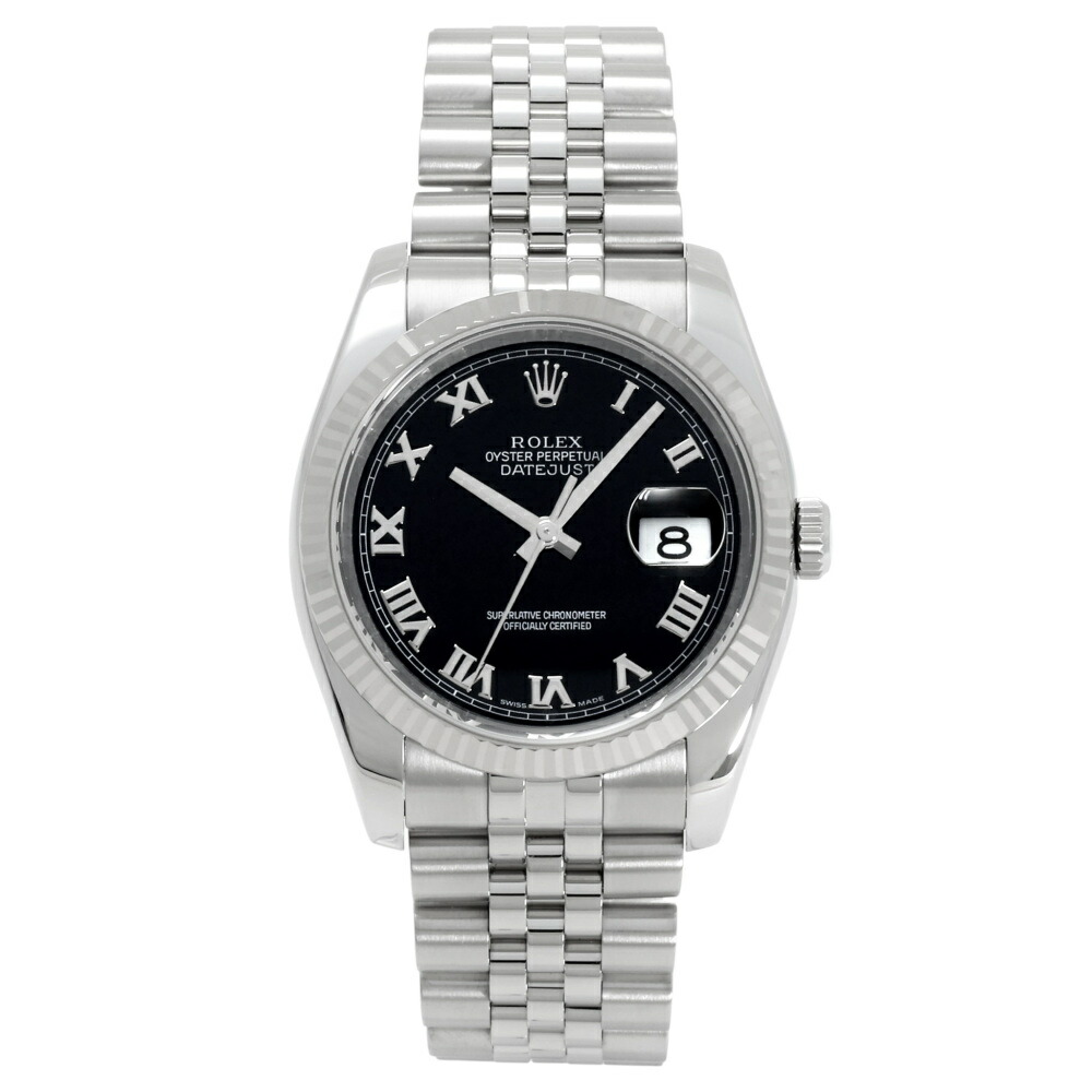 自動巻 DJタイプ 116234 新品 ブルー　ブラック　2個セット デイトジャスト 116234（文字盤カラーブルー）（腕時計）の通販