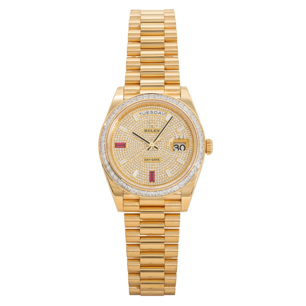 楽天市場】ロレックス ROLEX デイデイト 40 228345RBR ダイヤ/ピンク