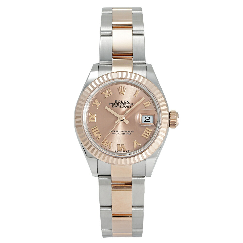 ロレックス ROLEX デイトジャスト 28 279171 ロゼ/ローマ文字盤 新品 腕時計 レディース|ジェムキャッスルゆきざき