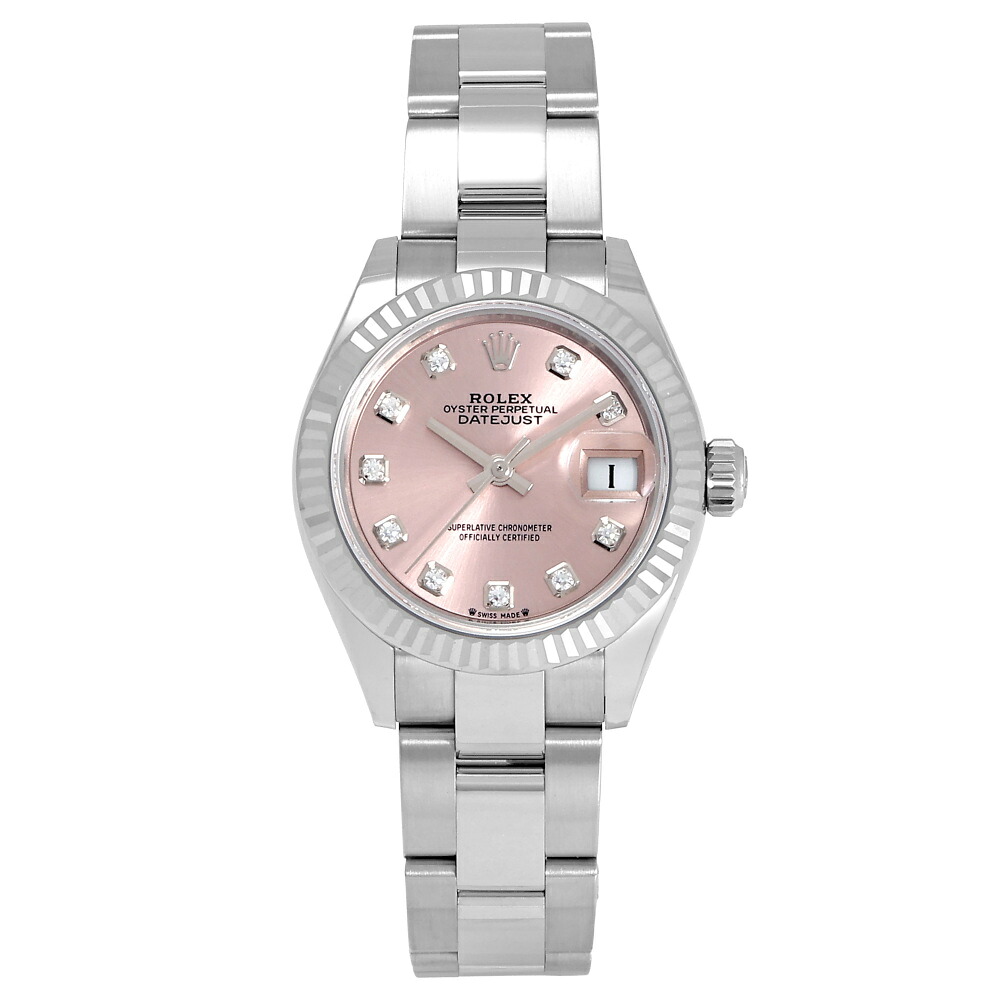 279174g 【楽天市場】ロレックス ROLEX デイトジャスト 28 279174G ピンク/10PD文字盤 新品 腕時計 レディース:ジェムキャッスルゆきざき