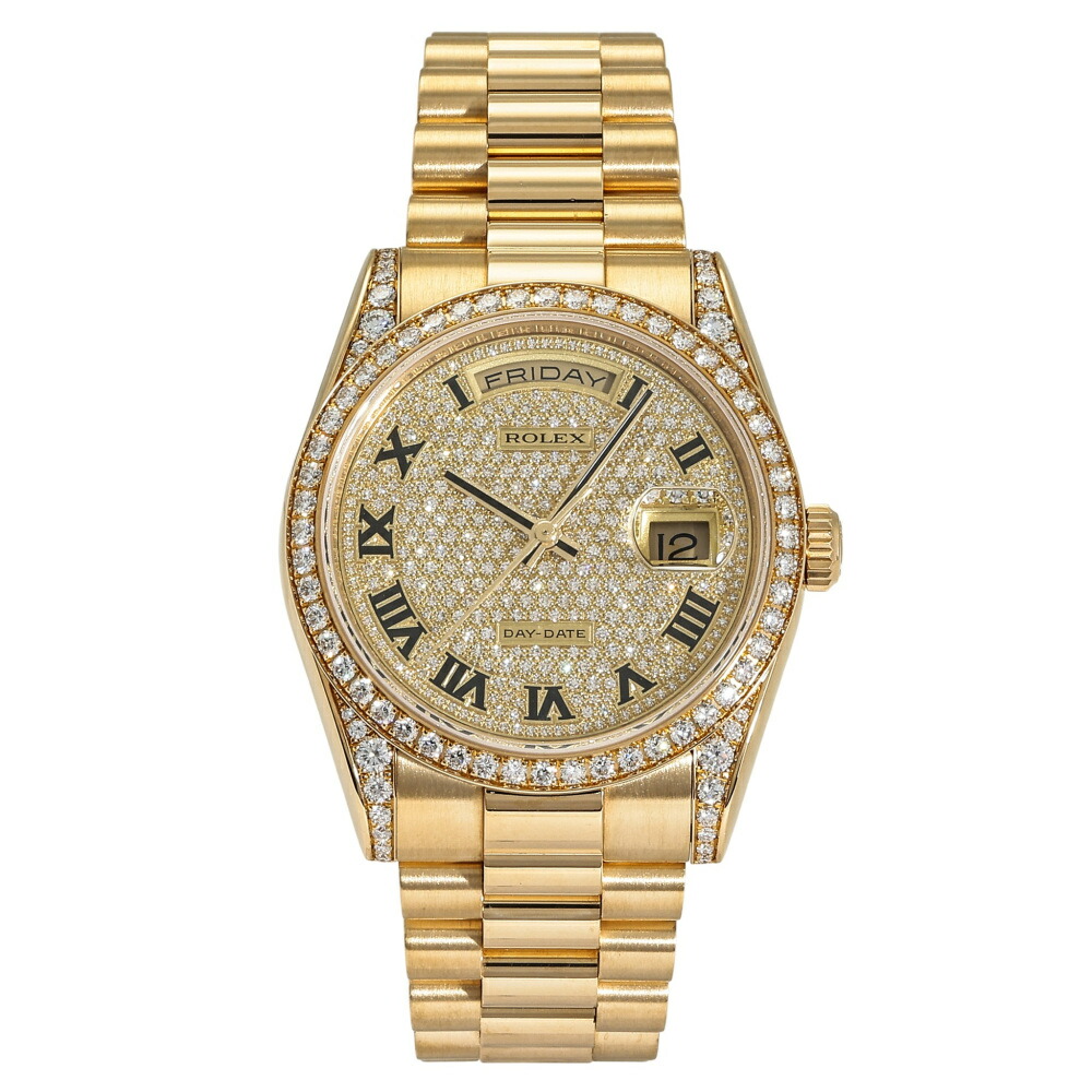 楽天市場】ロレックス ROLEX デイデイト 36 118346 シルバー文字盤