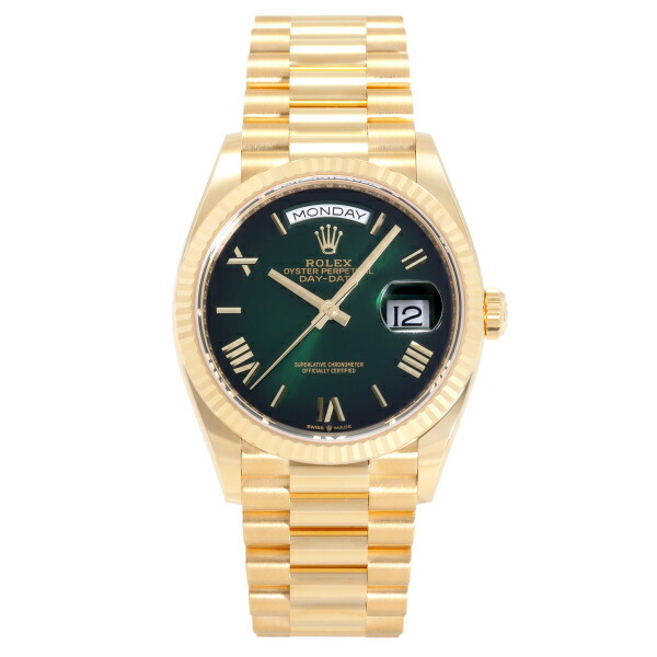 楽天市場】ロレックス ROLEX デイデイト 128239 ブルーオンブレ/ローマ