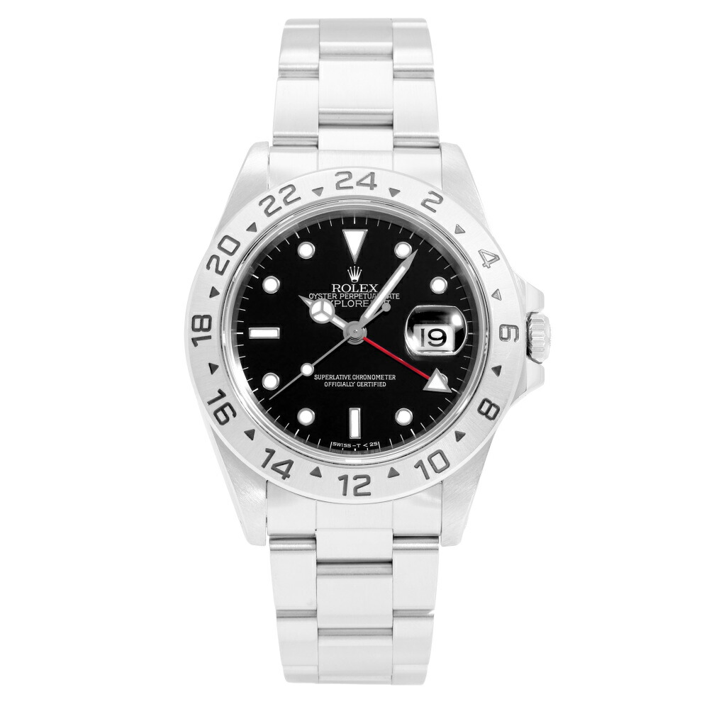 ロレックス ROLEX エクスプローラーII 16570 ブラック文字盤 中古 腕時計 メンズ 561,600円