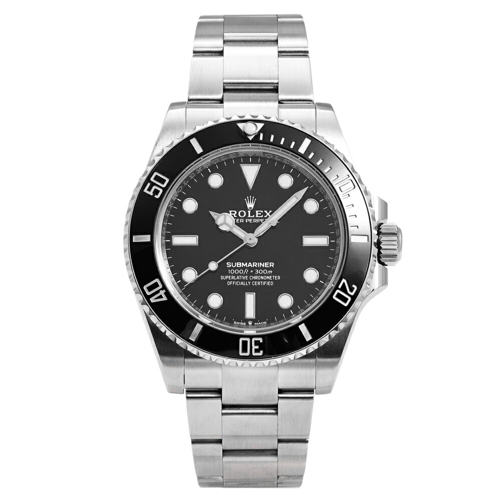 ロレックス ROLEX サブマリーナー 124060 ブラック文字盤 中古 腕時計 メンズ
