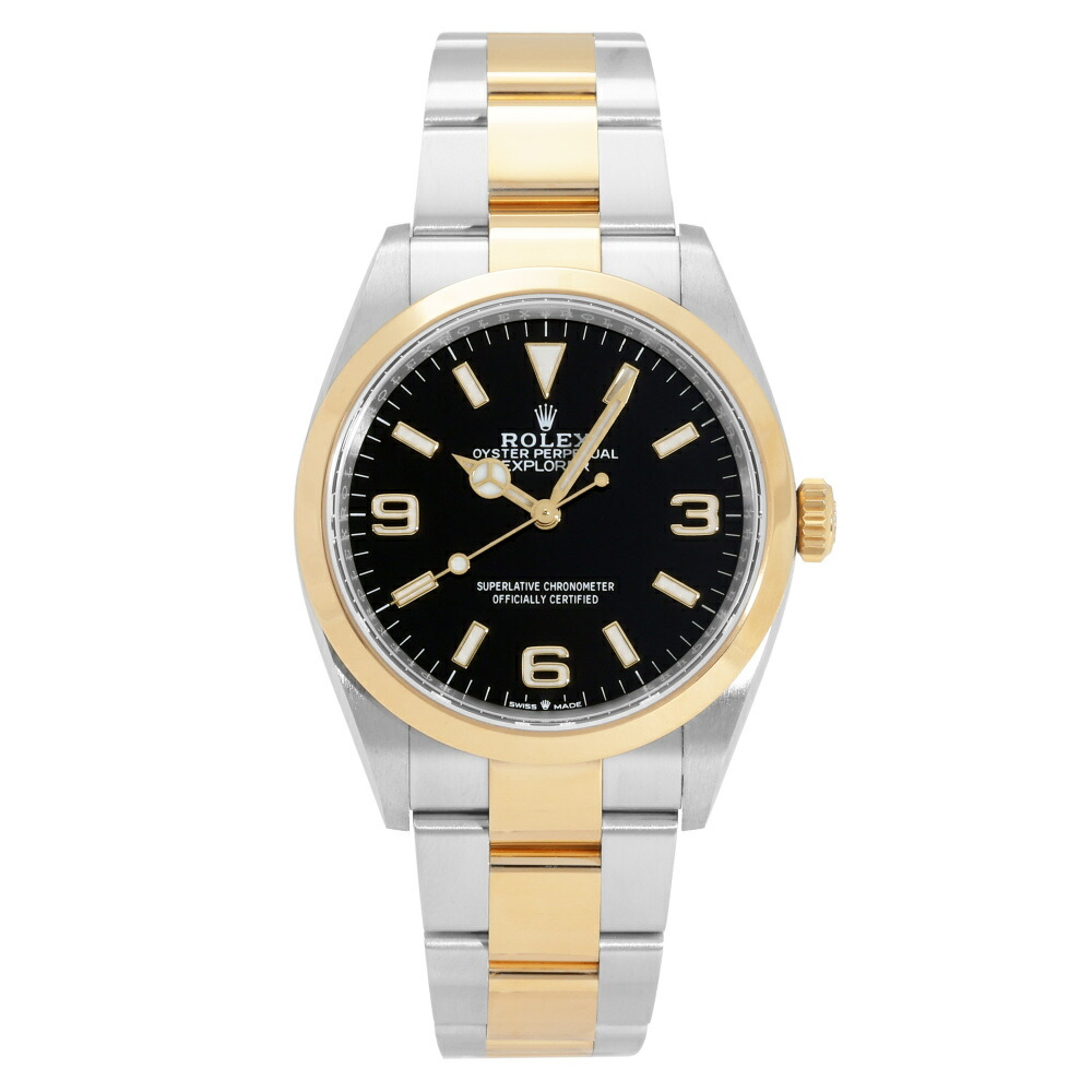 ロレックス ROLEX エクスプローラー 124273 ブラック文字盤 中古 腕時計 メンズ