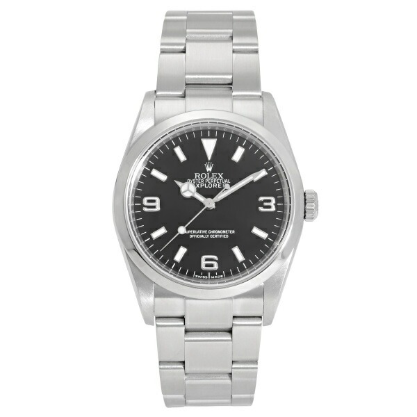 ロレックス ROLEX エクスプローラー 114270 ブラック文字盤 中古 腕時計 メンズ