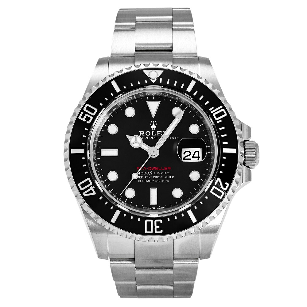 ロレックス ROLEX シードゥエラー 126600 ブラック文字盤 未使用 腕時計 メンズ
