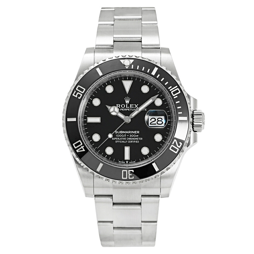 ロレックス ROLEX サブマリーナー デイト 126610LN ブラック/ドット文字盤 新品 腕時計 メンズ