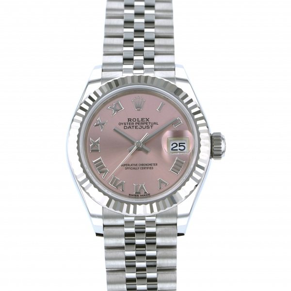 楽天市場 ロレックス Rolex デイトジャスト 28 ピンクローマ文字盤 新品 腕時計 レディース ジェムキャッスルゆきざき