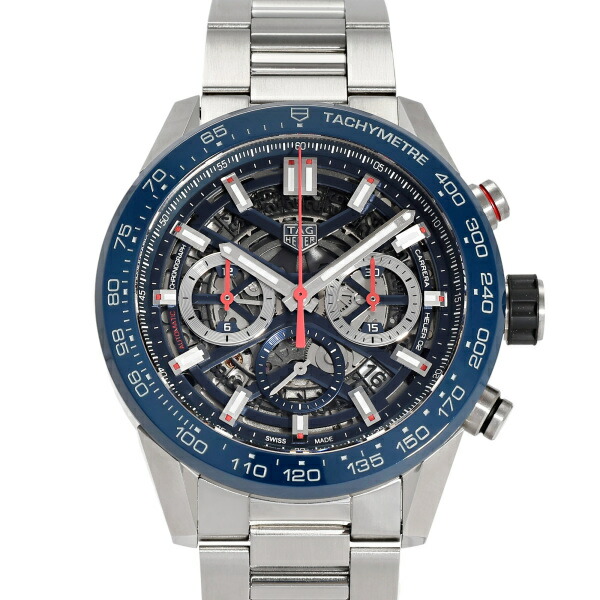 タグ・ホイヤー TAG HEUER カレラ クロノグラフ CBG2A11.BA0654 ブルー文字盤 腕時計 メンズ|ジェムキャッスルゆきざき