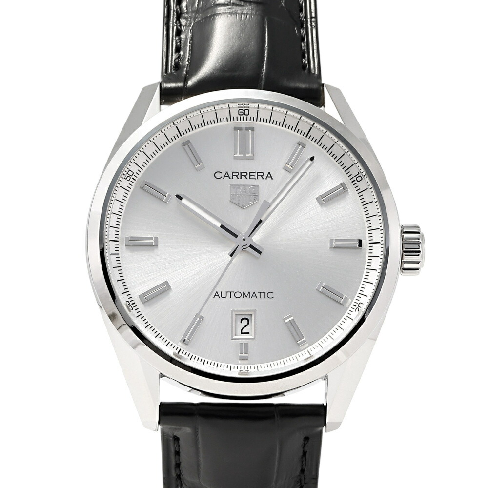 タグ・ホイヤー TAG HEUER カレラ デイト WBN2111.FC6505 シルバー文字盤 新品 腕時計 メンズ