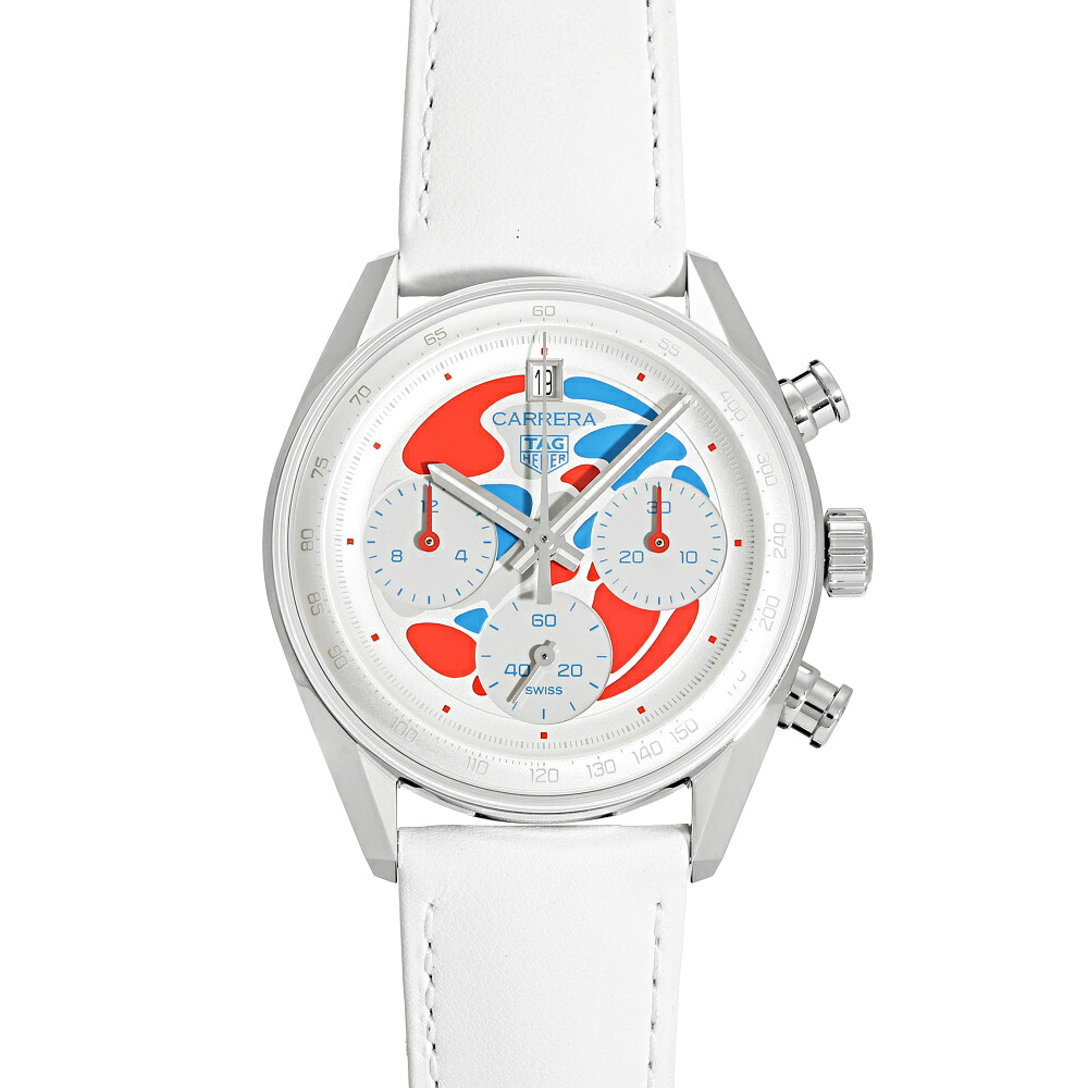 タグ・ホイヤー TAG HEUER カレラ クロノグラフ Expo2025 大阪 リミテッドエディション 日本限定125本 CBS221C.FC6619 シルバー文字盤 未使用 腕時計 メンズ