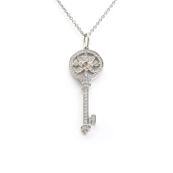 Tiffanyネックレス　デイジーゴールド 楽天市場】ティファニー デイジーキー 1P ダイヤモンド ラージ
