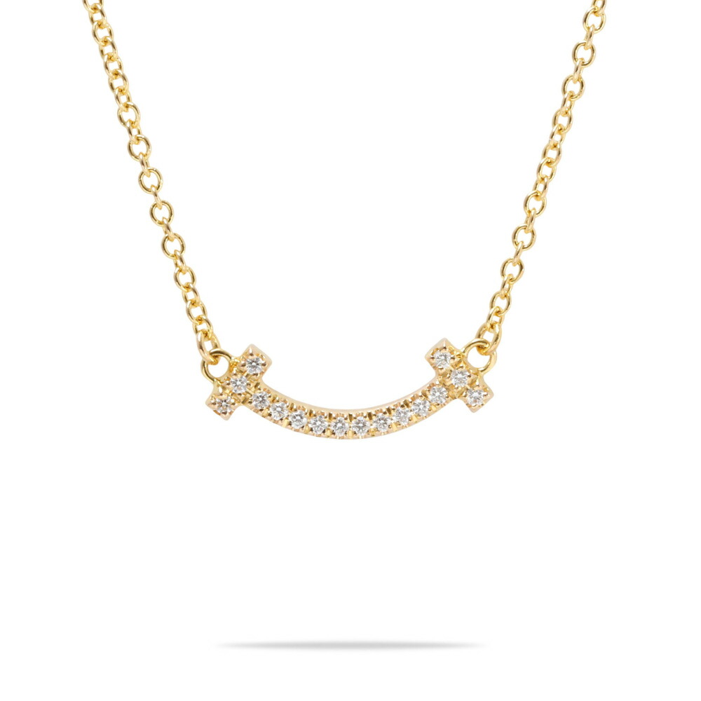 楽天市場】ティファニー T スマイル ミニ K18ピンクゴールド