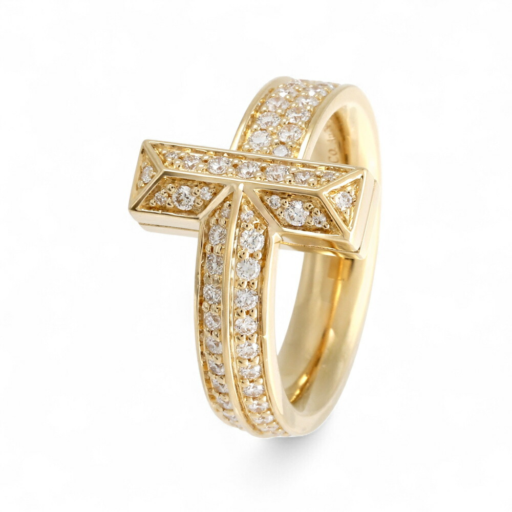 ティファニーのTワンダイヤモンドリング ティファニー T T ワン リング ダイヤモンド ローズゴールド | Tiffany