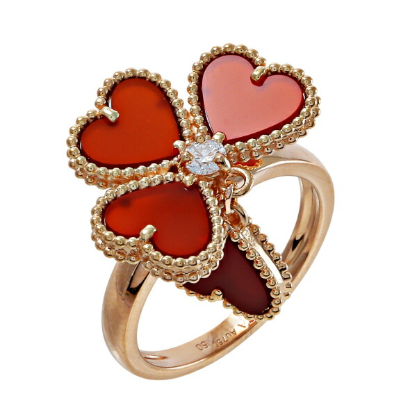 楽天市場】ヴァンクリーフ＆アーペル 指輪 K18WG ダイヤ12P(0.48ct