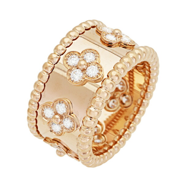 ヴァンクリーフ＆アーペル ペルレ ゴールドパール リング、ミディアムモデル 48 三越伊勢丹 | Van Cleef & Arpels/ヴァン クリーフ&アーペル通販