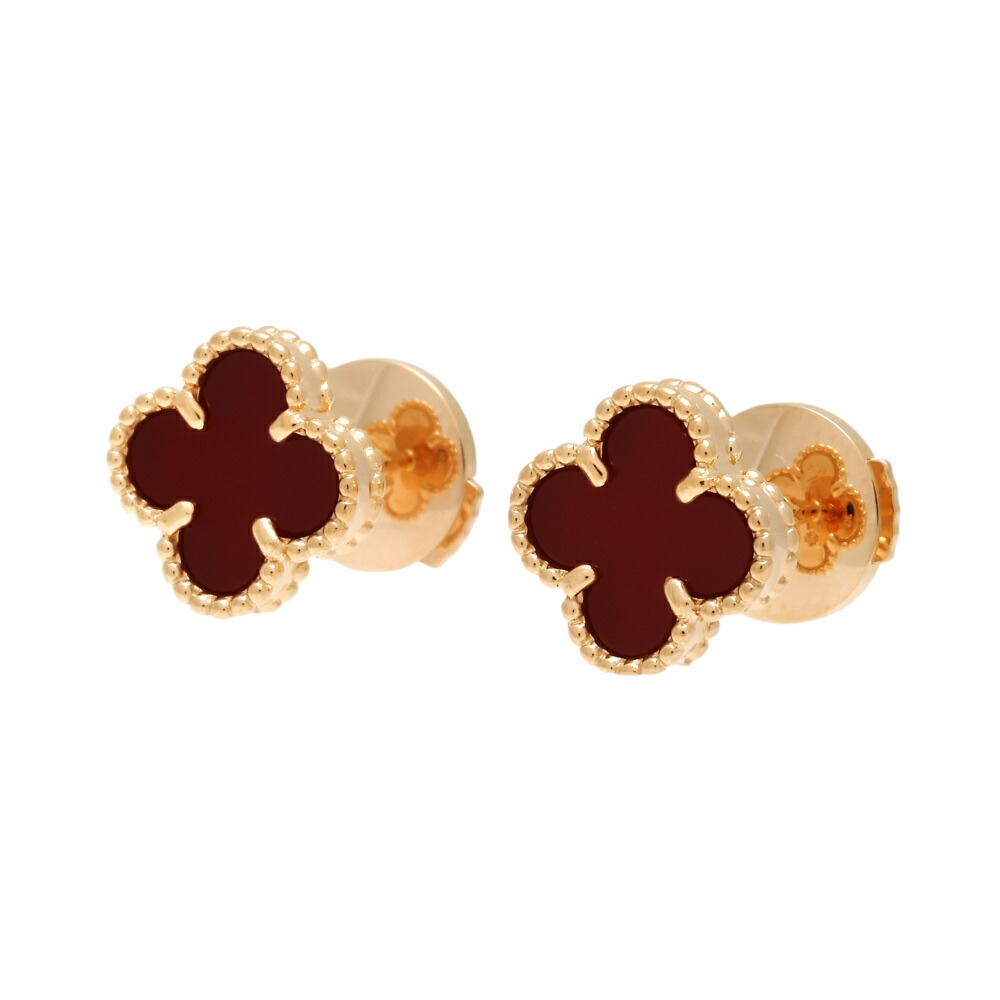 Van Cleef & Arpels VCARD40400 カーネリアンピアス 楽天市場】ヴァンクリーフ＆アーペル ピアス K18PG カーネリアン