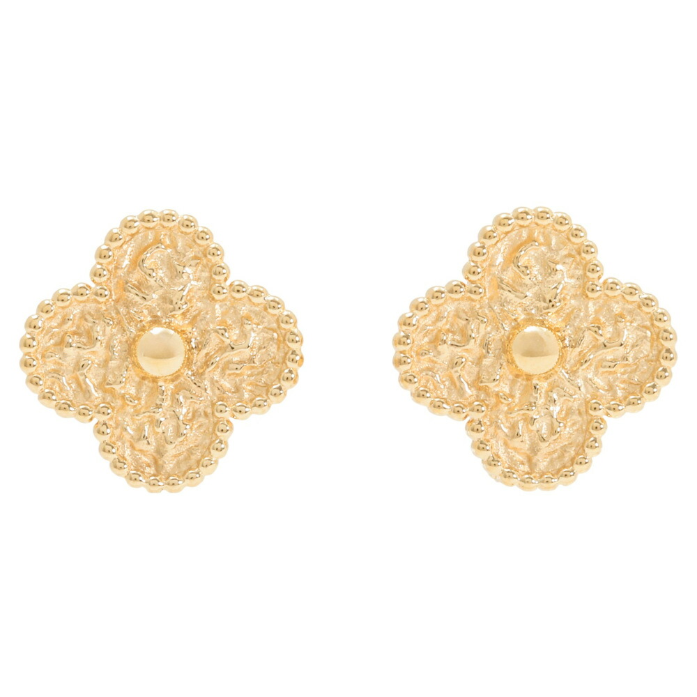 楽天市場】ヴァンクリーフ＆アーペル ピアス K18PG カーネリアン