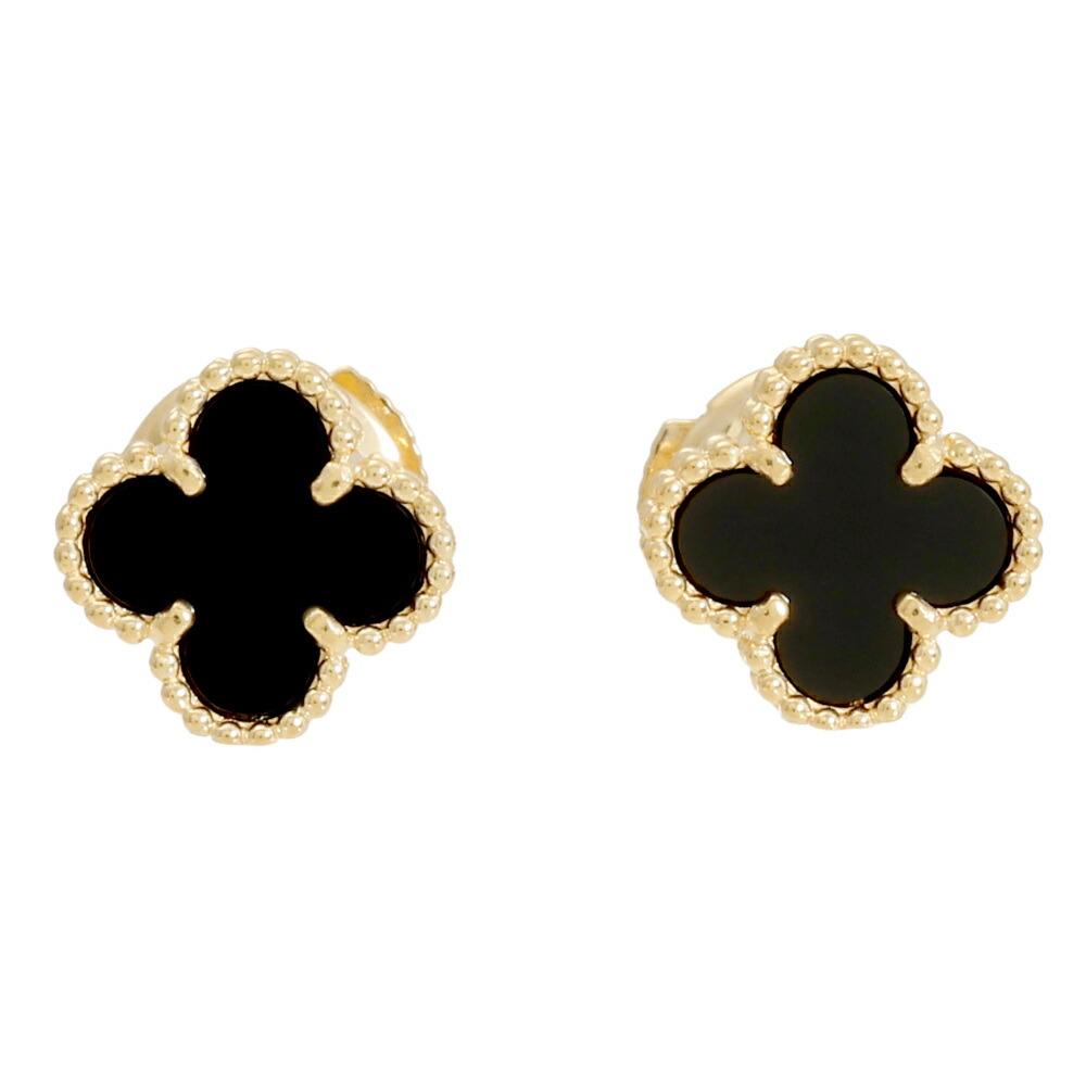 楽天市場】ヴァンクリーフ＆アーペル ピアス K18PG カーネリアン