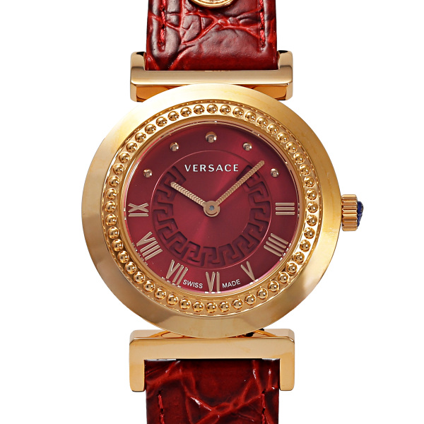 【楽天市場】ヴェルサーチ Versace ヴァニティ P5Q80D800S800 レッド文字盤 新品 腕時計 レディース：ジェムキャッスルゆきざき