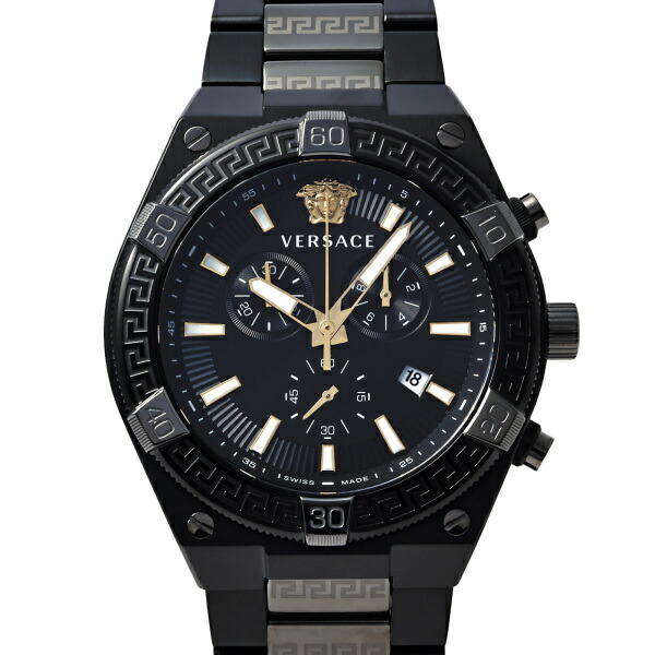 VERSACE ヴェルサーチェ Vレース デュアルタイム クォーツ 腕時計 Amazon.co.jp: [ヴェルサーチェ] 腕時計 V-RACE DUALTIME V