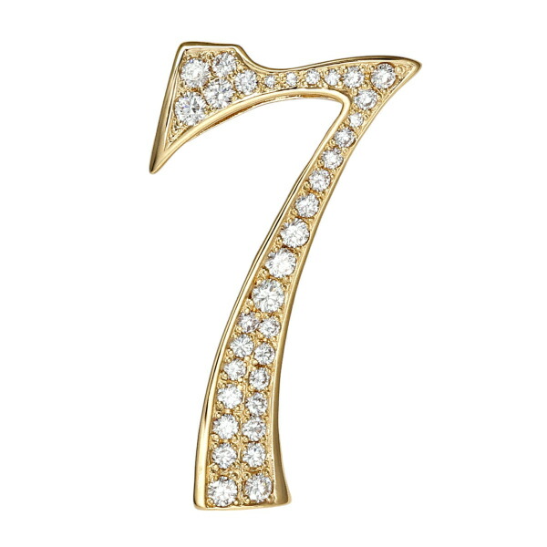 楽天市場】ユキザキ ノンブル ナンバーペンダントトップ【8】Lサイズ