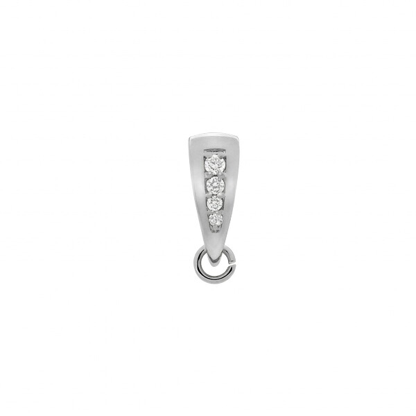 ユキザキ ユキザキバチカン K18白いことゴールド 金剛石 WB0301.41.9 (部分品)バチカン市国