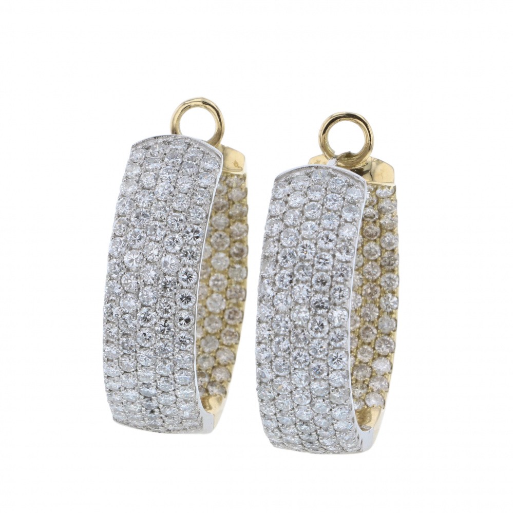 プラチナ950 K18イエローゴールド ダイヤモンド ピアス Pierce イヤリング Pt950 18金 18K YG diamond 送料無料 ラッピング無料｜ジェムキャッスルゆきざき