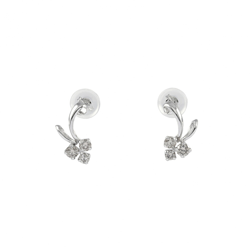 プラチナ900 ダイヤモンド ピアス|ジェムキャッスルゆきざき