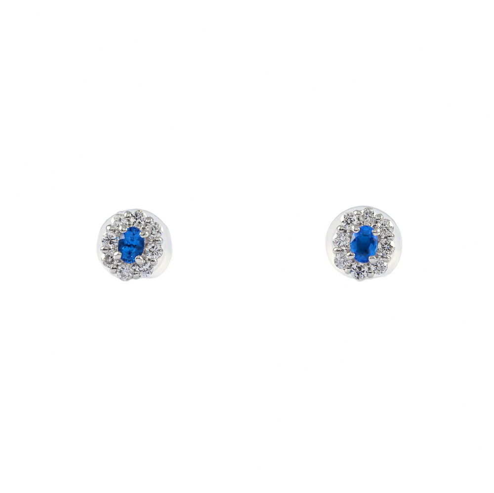 プラチナ900 プラチナ950 アウイナイト ダイヤモンド ピアス｜ジェムキャッスルゆきざき