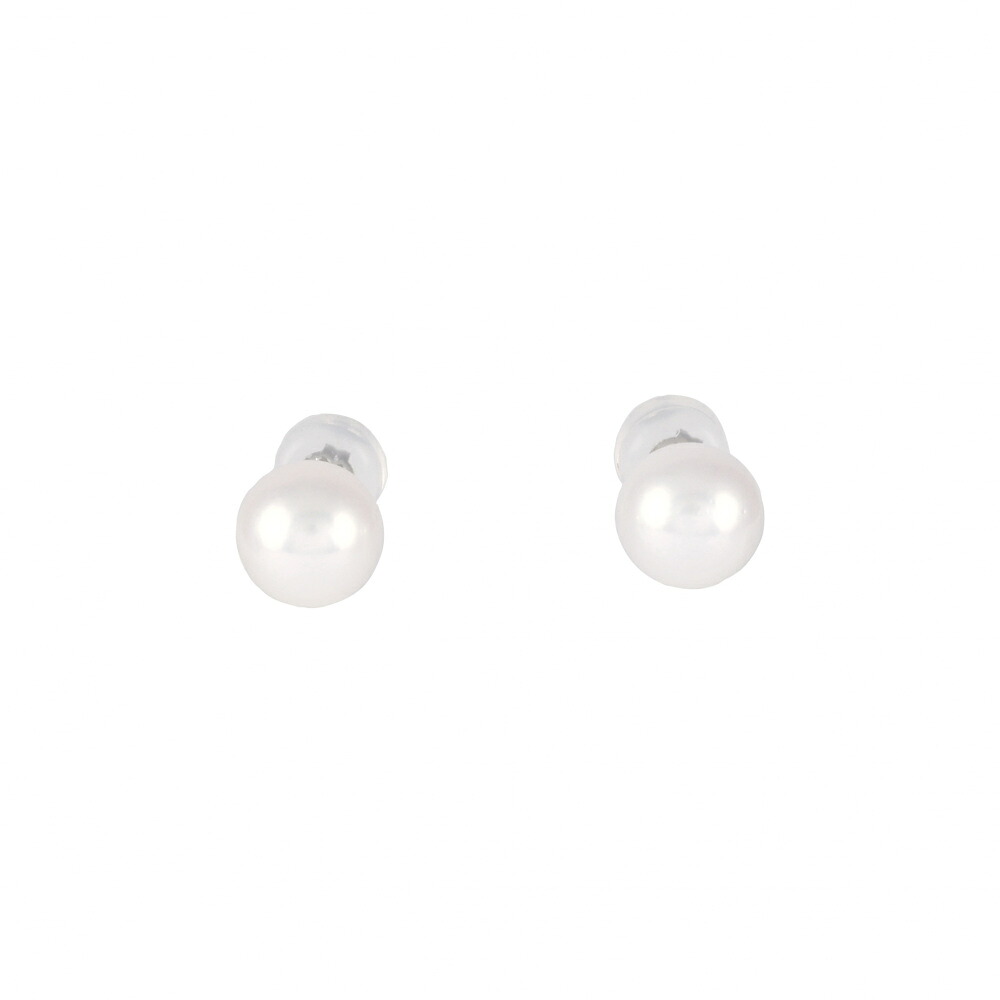 プラチナ900 パール ピアス