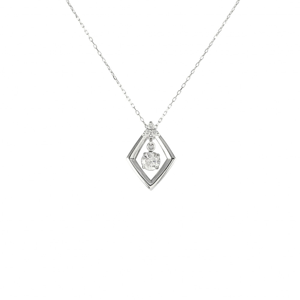 プラチナ900 ダイヤモンド ネックレス 48,000円