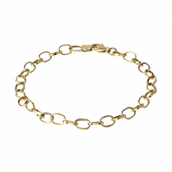 楽天市場】K18デザインブレスレット(18金 18k ゴールド製