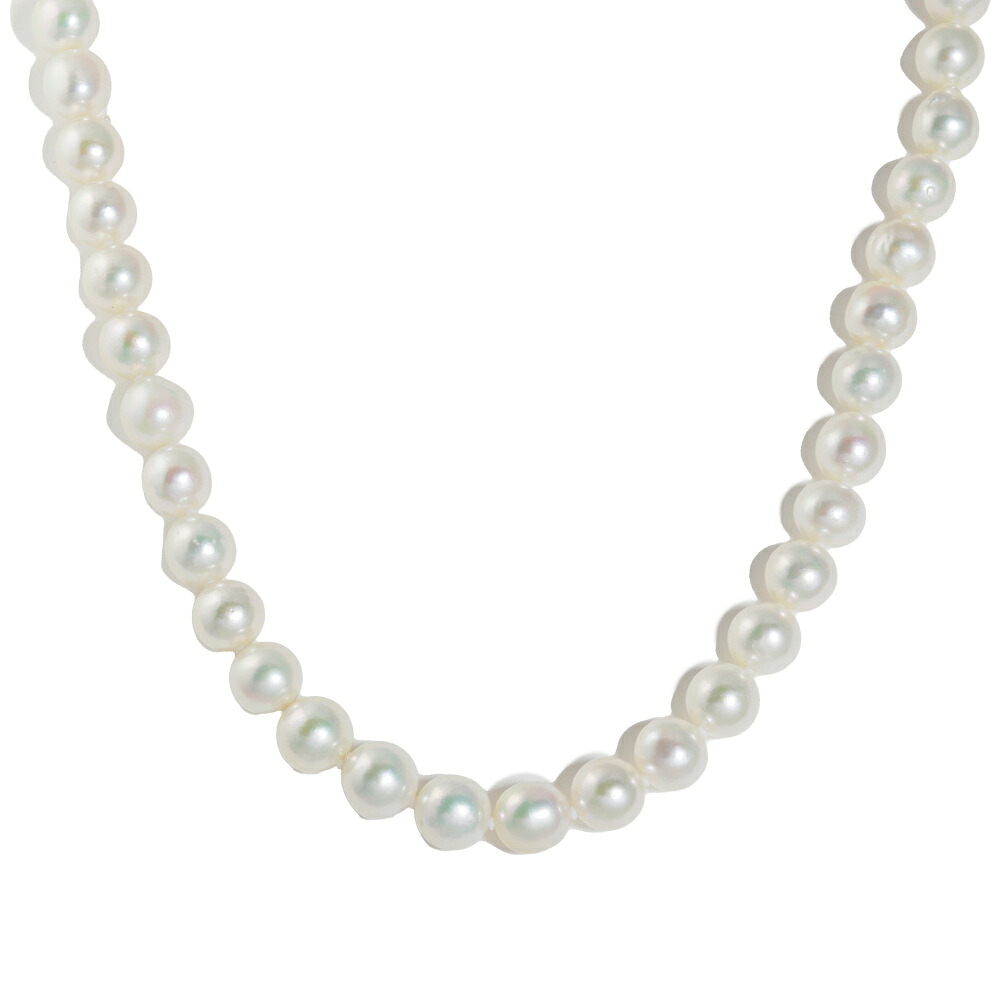 シルバー アコヤパール パール ネックレス ペンダント Necklace チェーン 送料無料 ラッピング無料｜ジェムキャッスルゆきざき