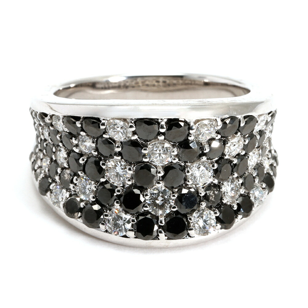 K18ホワイトゴールド ダイヤモンド リング 指輪 Ring 18金 18K WG diamond 送料無料 ラッピング無料｜ジェムキャッスルゆきざき