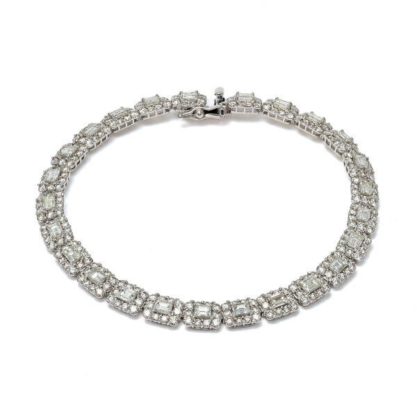 楽天市場】プラチナ900 プラチナ850 ルビー ダイヤモンド ブレスレット