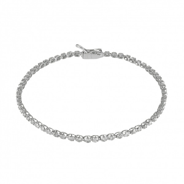 Pt850 ダイヤモンド2.00ct テニスブレスレット プラチナ ダイヤモンド ブレスレット Pt850 プラチナ850 天然ダイヤモンド