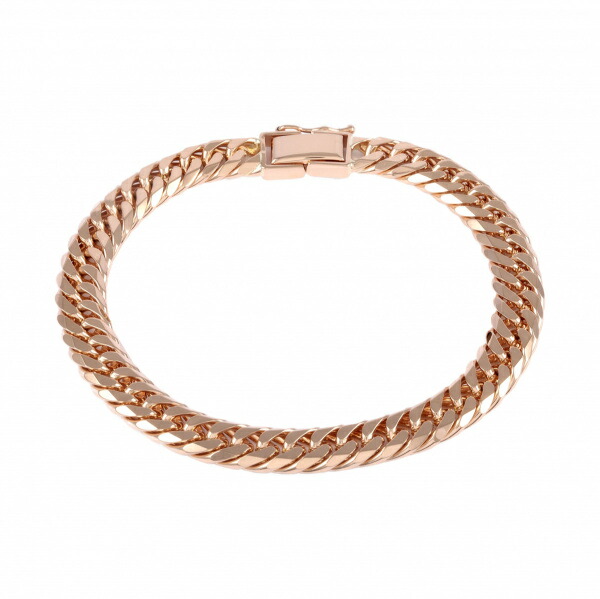 K18 6面ダブル　喜平　ブレスレット　18cm k6w1018-1.jpg