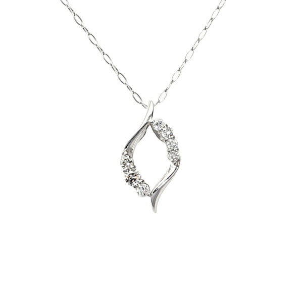 一粒ダイヤモンドネックレス⟡.*Pt850/900 プラチナ 一粒ダイヤモンドネックレス 天然ダイヤモンド diamond