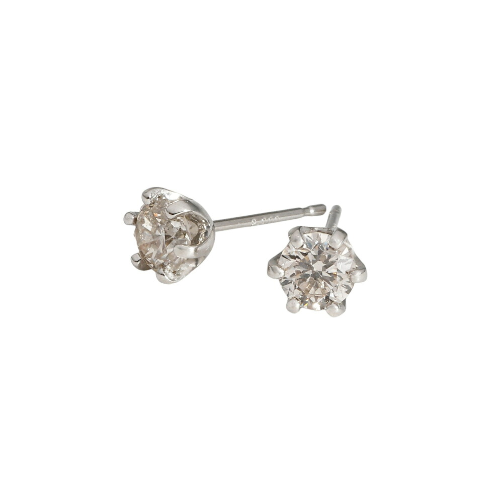 プラチナ900 ダイヤモンド ピアス