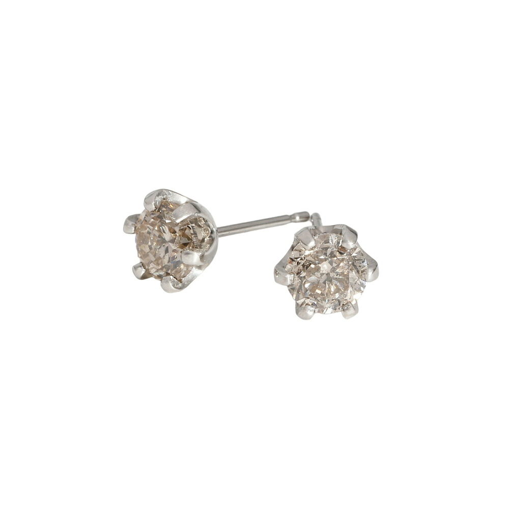 プラチナ900 ダイヤモンド ピアス