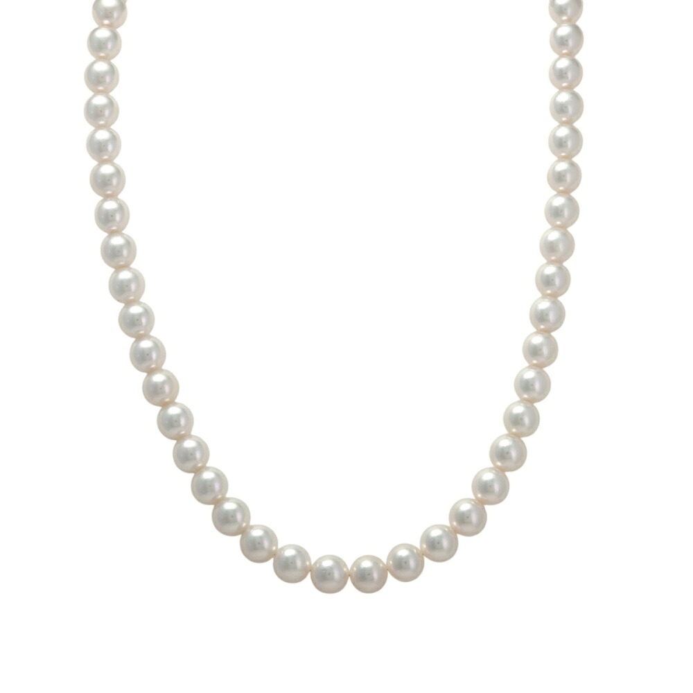シルバー アコヤパール パール ネックレス&ピアス