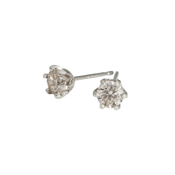 プラチナ900 ダイヤモンド ピアス