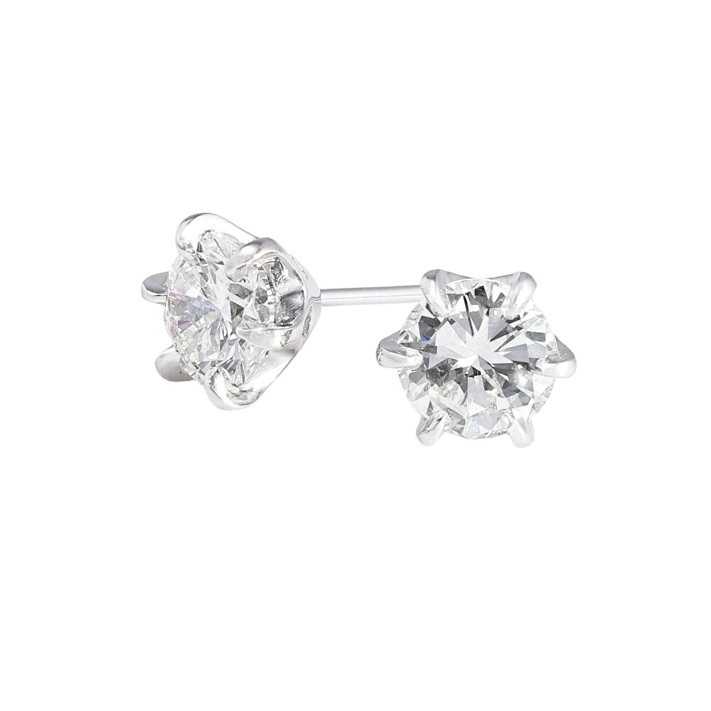 プラチナ900 ダイヤモンド ピアス