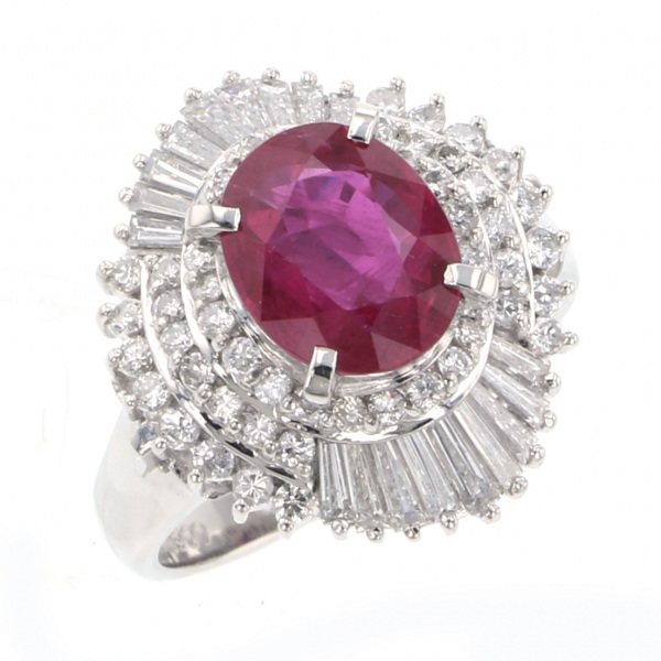 大好き Pt900 リング ダイヤモンド ルビー J1639 Kabpamekasan Jdih Jatimprov Go Id