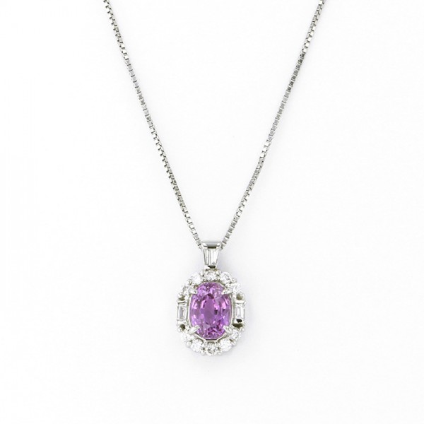 プラチナサファイアペンダントトップ 楽天市場】1000円クーポン配布中 K18 サファイア ペンダント