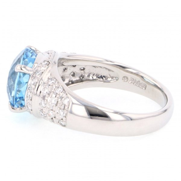 ユキザキセレクトジュエリーYUKIZAKISELECTJEWELRYリングプラチナアクアマリンリング-レディースジュエリー【新品】