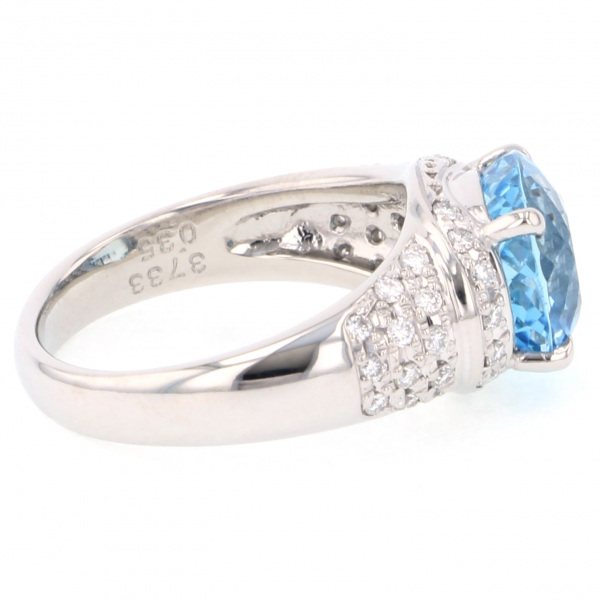 ユキザキセレクトジュエリーYUKIZAKISELECTJEWELRYリングプラチナアクアマリンリング-レディースジュエリー【新品】
